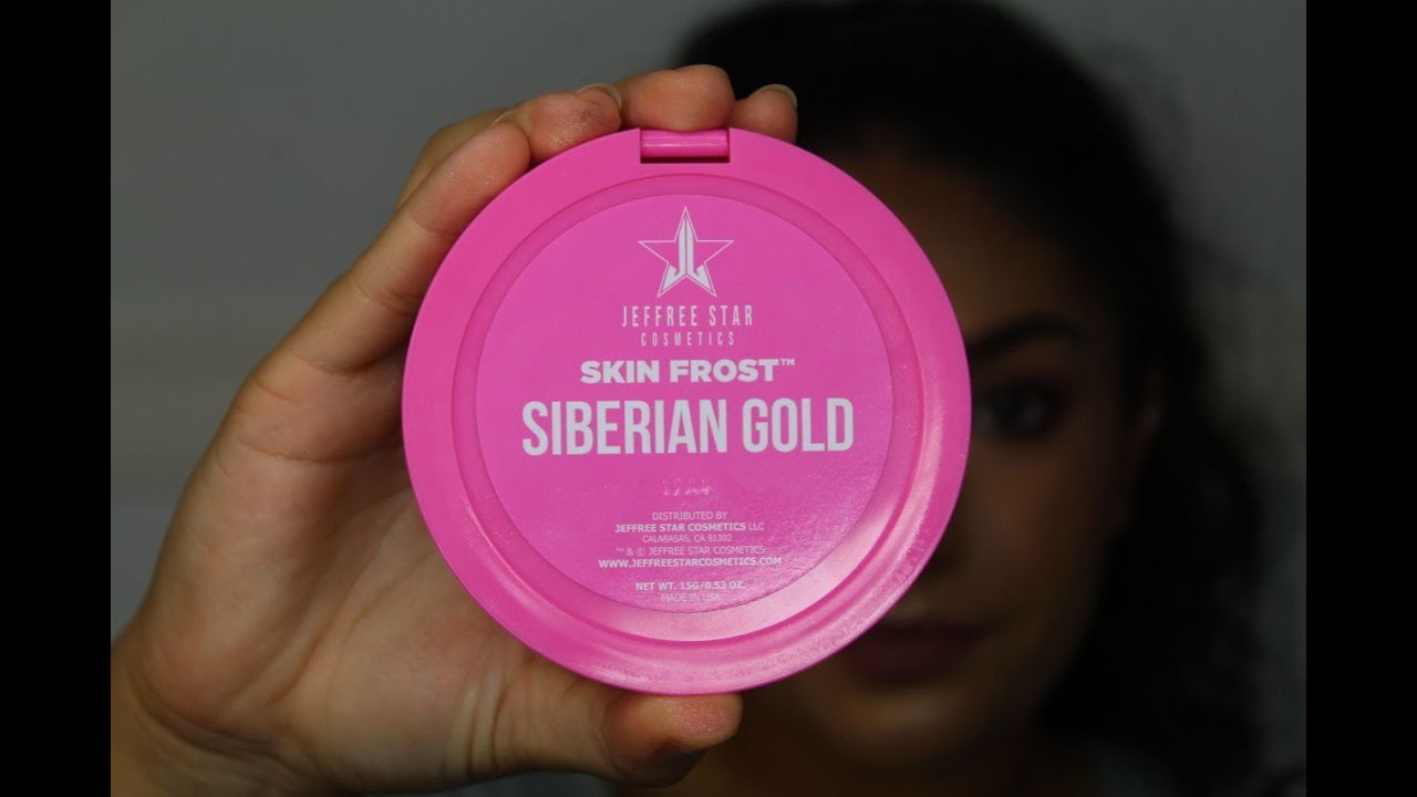 Jeffree Star Skin Frost Siberian Gold Review || Makeupbyjaziz