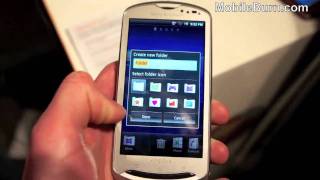 Sony Ericsson Xperia pro - live video first look