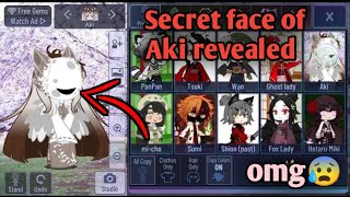 Secret face of aki revealed | Gacha club secrets