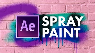 Quick Spray Paint / Graffiti in After Effects | Easy Animation Tutorial