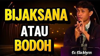 Download Lagu EV. ELIA MYRON: BERJUANG SETIAP HARI, TAPI APAKAH UNTUK HAL YANG BENAR? MP3