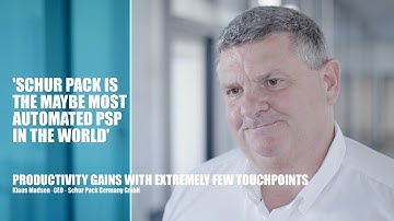 Productive Gains with Extremely Few Touchpoints · Klaus Madsen · CEO · Schur Pack Germany