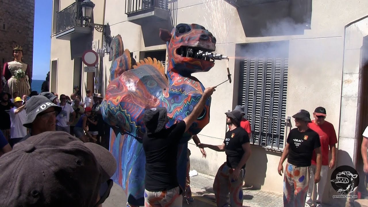 Festa Major de Sitges 2022 - 07 - Sortida d'ofici (Vídeo Penedès Roig)