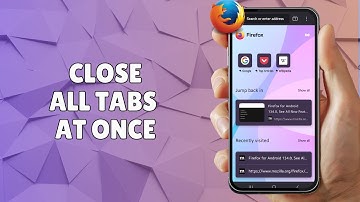 HOW TO CLOSE ALL TABS AT ONCE ON FIREFOX