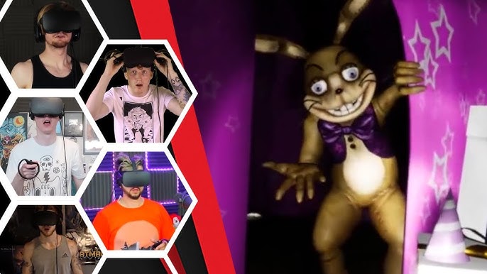 Let's Players Reaction To Rockstar Foxy's Jumpscare