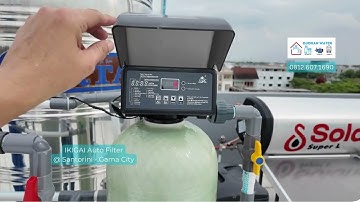 Pasang filter air otomatis backwash
