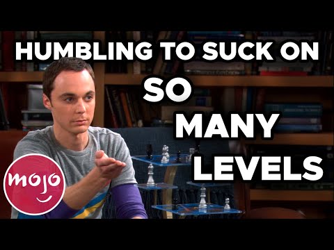 The Big Bang Theory-Leonard sucking in different levels[HD] 