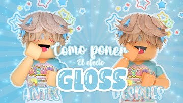 EFECTO GLOSS EN TUS GFX! (BLENDER 2.79) | byMarc335 ✰