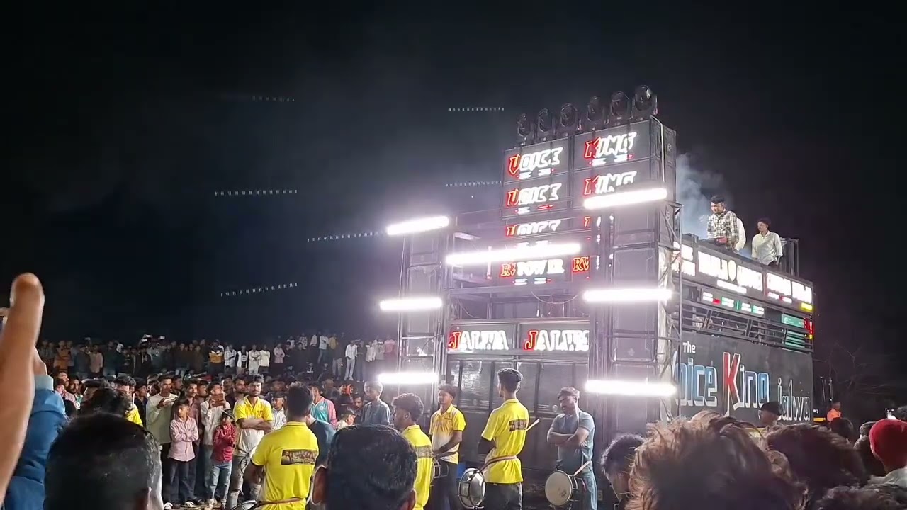 👑📈  The voice king jalva 💯😍 title song 🔥 ful dhamaka At. Mirpur 💃🎉🫀