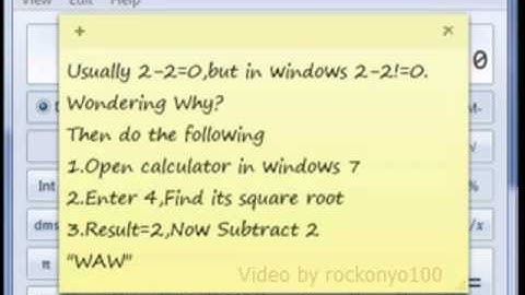 Funny Windows 7 Bugs or Errors