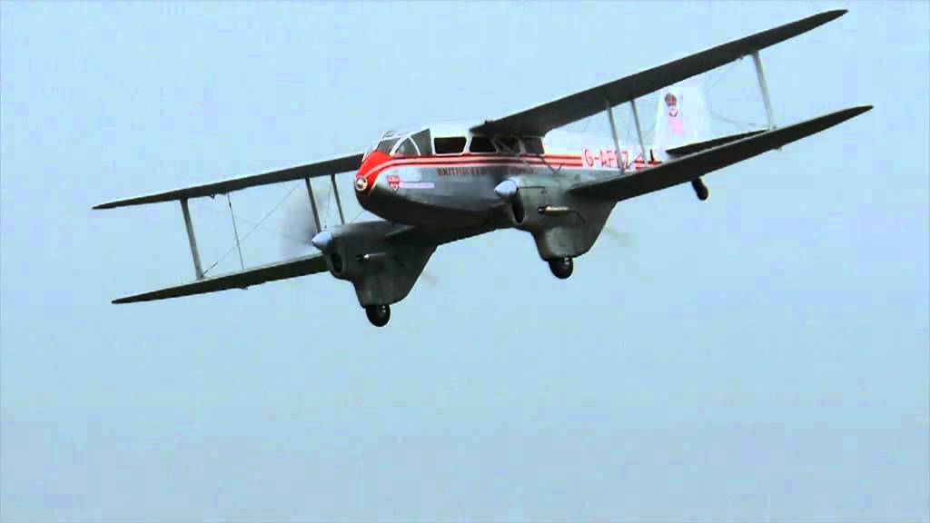 DH89A Dragon Rapide ドラゴン ラピード YouTube