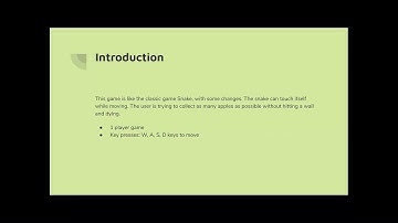 GITA Final Project Snake Game