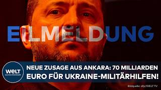 PUTINS KRIEG: NATO garantiert Ukraine 70 Milliarden Euro jährlich bis 2027 | EILMELDUNG