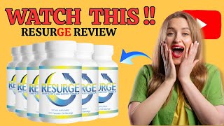 🌙 RESURGE REVIEW 🔥 LOSE WEIGHT WHILE YOU SLEEP 😴💪 #1 NIGHT FORMULA FOR FAT BURN!