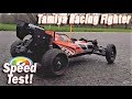 Tamiya DT-03 Speed Run + AWANFI Battery Test in the Racing Fighter!