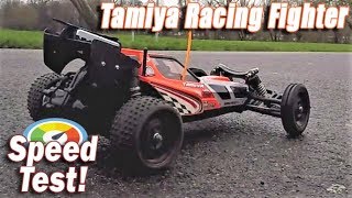 Tamiya DT-03 Speed Run + AWANFI Battery Test in the Racing Fighter!