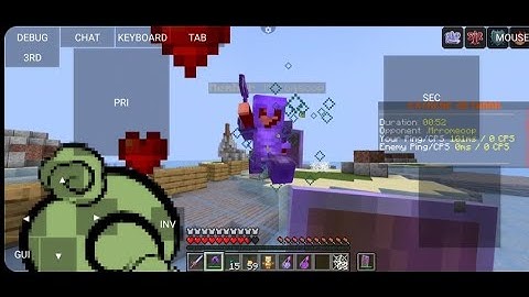 I had to use my subscriber texture pack in pojav !