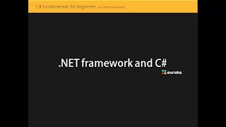 C# Tutorial for Beginners: 1 The .NET Framework