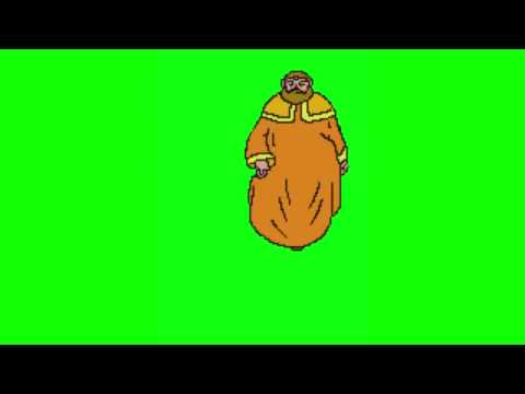 King Harkinian Greenscreen walk (SOURCE).mp4