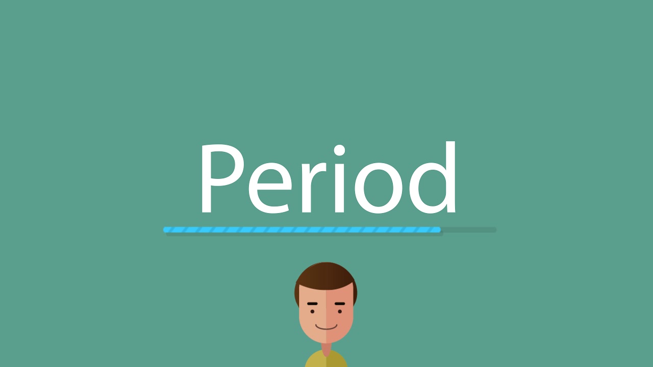How to pronounce Period YouTube