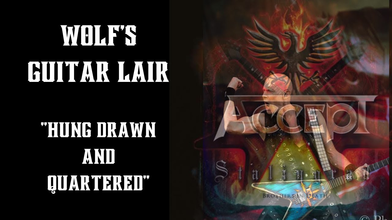 Wolfs's Guitar Lair Wolf demonstrates, then breaks down Hung Drawn and