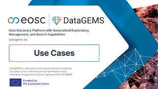 Exploring DataGEMS Use Cases