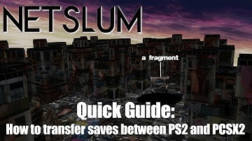 Quick Guide: How to transfer your saves between your PS2 and PCSX2