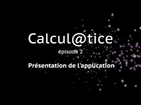 Calculatice 2 présentation application