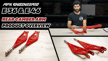 BMW E36 and E46 Rear Upper Camber Arms - PRODUCT OVERVIEW