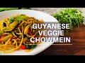 Comment prparer facilement un chowmein vgtarien guyanais