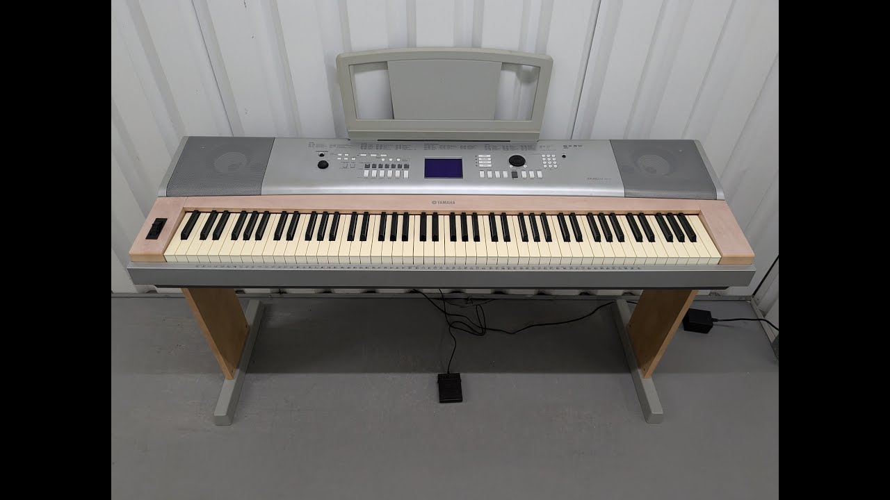 未使用 YAMAHA DGX-620 電子ピアノ 88鍵 2006年 スタンド付 ヤマハ | DGX-620 - Portable Grand - 概要