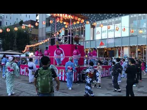 まつのき小唄 　下町上野ふるさと盆踊り大会（御徒町 駅前 パンダ広場）20230819