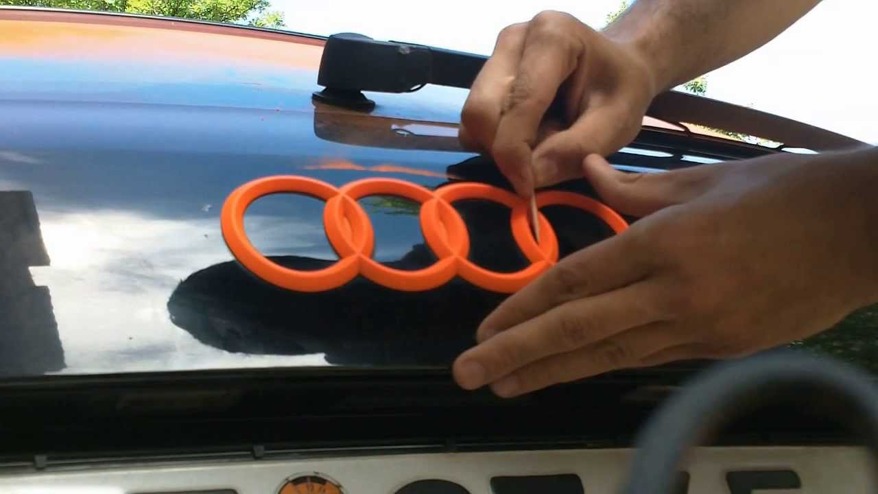 Plasti Dip Emblems >> How to Remove - Plasti Dip entfernen Audi A6 Emblem - Blaze Neon Orange - REMOVE Plasti Dip ... Plasti Dip Emblems >> How to Remove - Plasti Dip entfernen Audi A6 Emblem - Blaze Neon Orange - REMOVE Plasti Dip ...