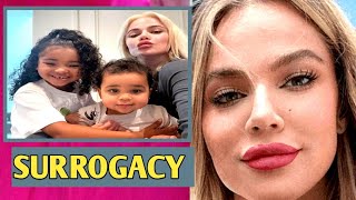 Khloé Kardashian Admits Feeling 'Less Connected' to baby  Son | SURROGACY