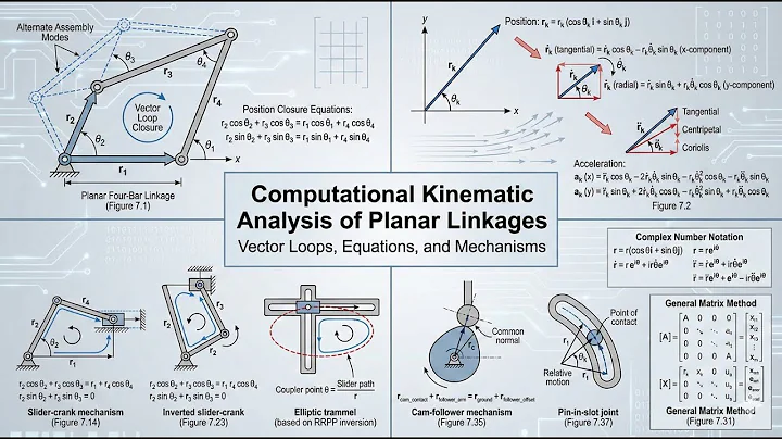 ME 3751 Analysis L2: Kinematic Analysis of 4 bar linkages  (OSU)