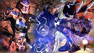 Mass Effect 3 Fail compilation: Shepard, Liara & Tali destroyed by Banshee, husks & harvester