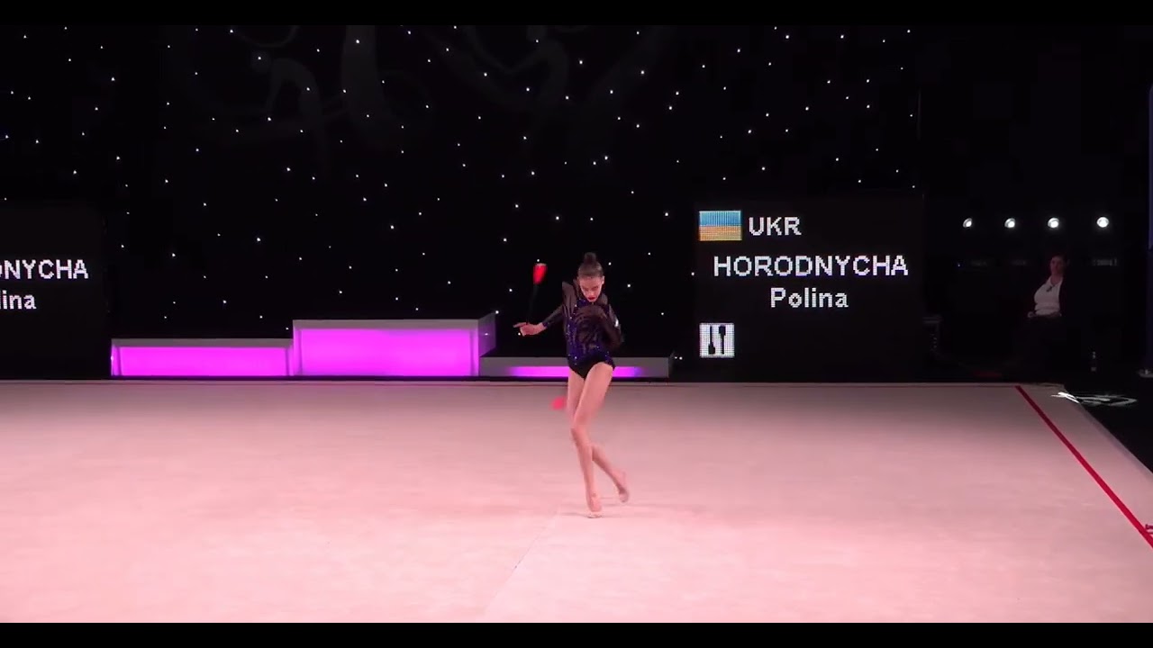 Polina Horodnycha Clubs Final 30,750 - Grand-Prix 