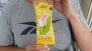 Reviewing the Newest Aice Ice Cream, Aice Shine Muscat With Popping Candy (Price Rp7,000 at Indom...