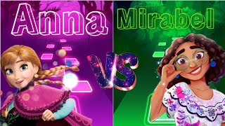 Anna VS Mirabel Tiles Hope EMD Rush 💜💖 screenshot 1