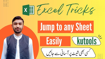 Excel Quick Tip: Jump to Any Sheet with a Shortcut