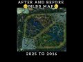 after and before mlbb map 2025 to 2016 #mobilelegends #oldmap #MLBB #trendingpost