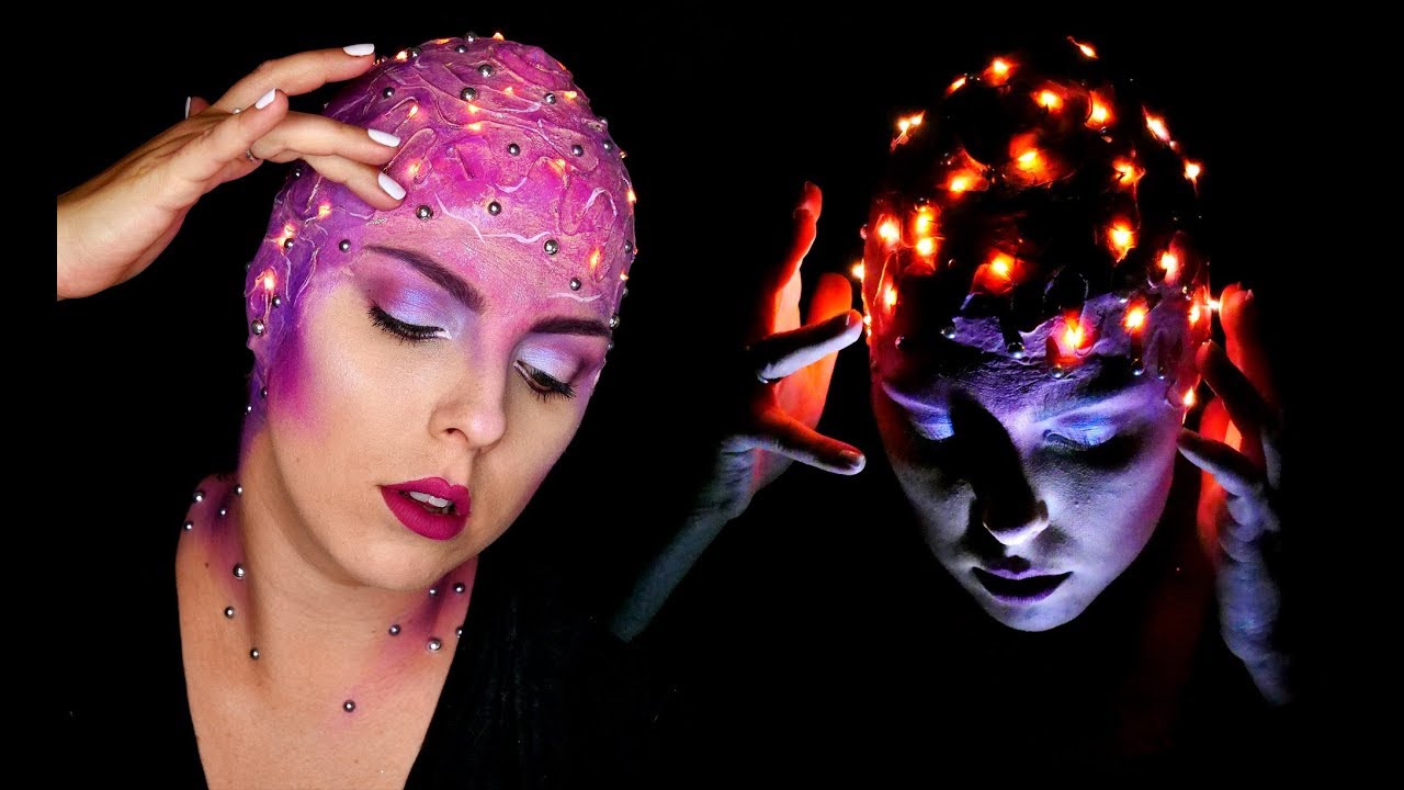 Svítící Mimozemšťan | Halloween Makeup Tutorial