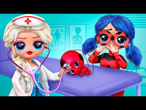 এলসা ভেট ক্লিনিকে / 12 DIY Doll Hacks and Crafts