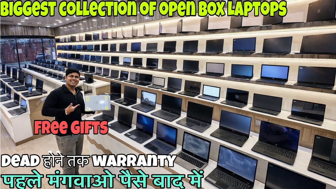 Biggest Sale on Open Box Laptops & MacBook 😍| Gaming & Editing Laptop Market😎| Warranty & Bill😎