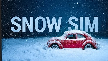 7 Years of Progress In Snow Simulation! ❄️