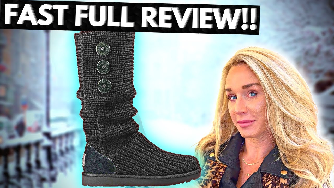 UGG Women's Classic Cardy Boots (FULL REVIEW) - YouTube