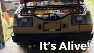 Starting My 1UZ Powered AE86 For The First Time!