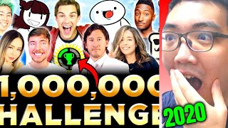 Game Theory $1,000,000 Challenge for St. Jude! ft. MrBeast, Markiplier, Dream, Pokimane \& more React
