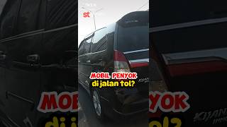 Mobil penyok di jalan tol?