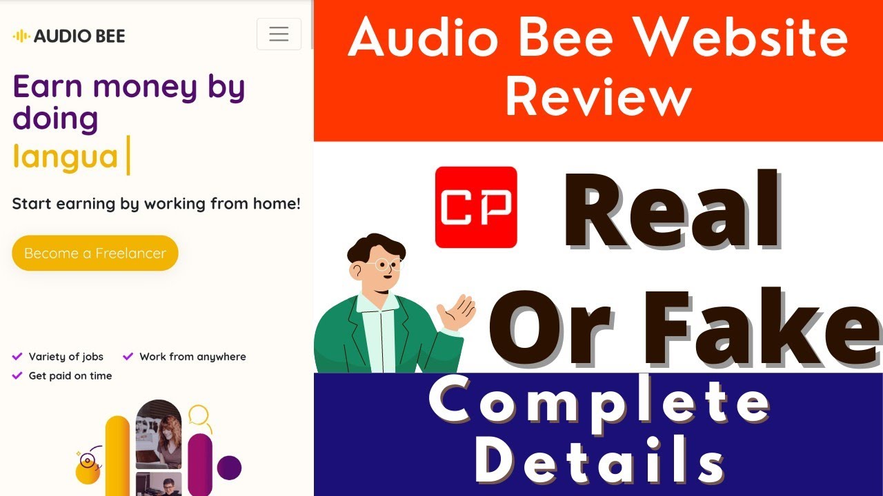 Audio Bee Real or Fake | Audio Bee Review | Scam Or Legit | Payment ...